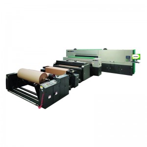 WDR200-XXX industry single pass roll to roll digital pre-printer for corrugated paper
