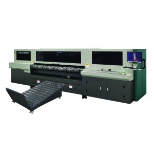 WDUV250-12A+ malaking format na makintab na kulay na digital Printing Machine na magkasya sa Maliit na Dami ng Mga Order na may UV ink