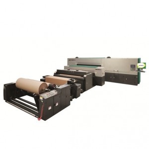 WDUV200-XXX industriel enkelt pass rulle til rulle digital forprinter til bølgepapir