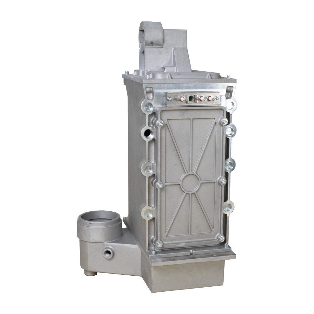 Trocador de calor de alumínio fundido de silício totalmente pré-misturado tipo condensado para forno de aquecimento de piso/aquecedor de água (tipo LD)