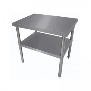Commercial kitchen work table, Stainless steel table, food preparation work table