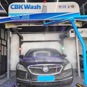 CBK 208 intelligent touchless robot car wash machine
