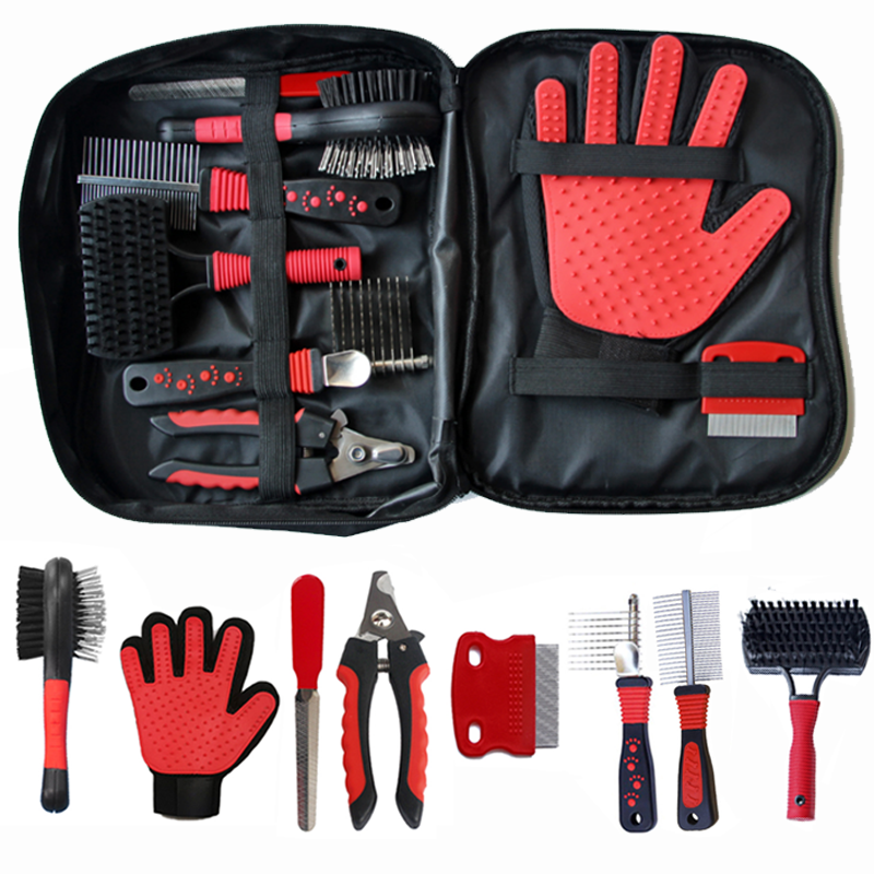 CB-POB3539 9 in 1 Canes & Cats Grooming Tools & Kits Included Grooming Peniculus, Purgatio Peniculus, Pectus, Clavus Clipper, etc.