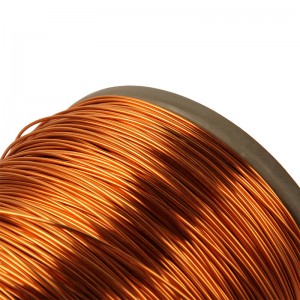 Factory directly sale round copper clad aluminum electric wire for parallel double core telephone line conductor