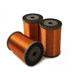 Enameled SELF-BONDING(Hot melt by oven) copper clad aluminum wire EIW180 for voice coil