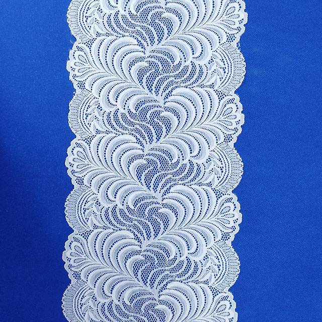 New lingerie 2019 spandex nylon knitted lace for lingerie