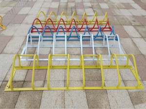 Wave Bicycle Parking Rack Support ປັບແຕ່ງ