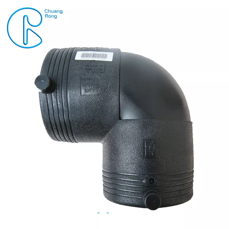 90 Degree Elbow Electrofusion HDPE Fittings for Water Supply PN16 SDR11 PE100