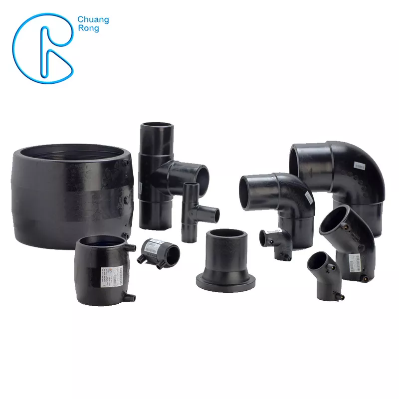 CR HDPE Electrofusion Fittings , Electrofusion Flange Adapter For Hdpe Pipe PN16 SDR11 PE100