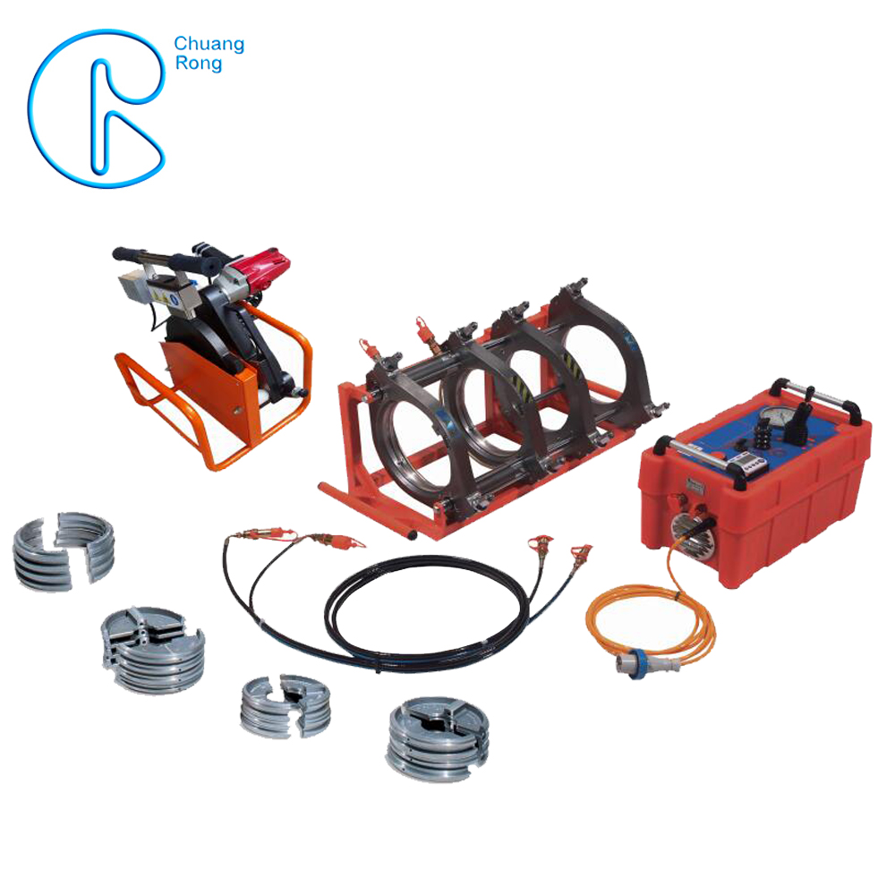 بٹ ویلڈنگ مشینیں مختلف ورکنگ رینج میں PE/PP/PB/PVDF پائپ ویلڈنگ