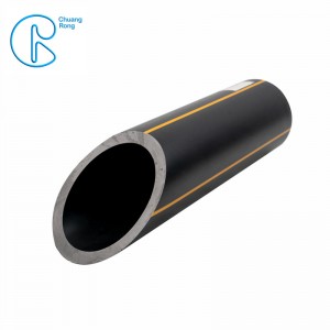 China Wholesale 180mm Pe Pipe Manufacturers –  ISO4437 HDPE Pipe PE80 or  PE100 MDPE Pipe For Gas Supply   – CHUANGRONG