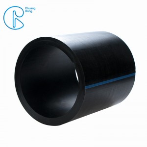 Tubo de polietileno HDPE de alta precisión PE100 PN16 Cor personalizada para minería ou dourado