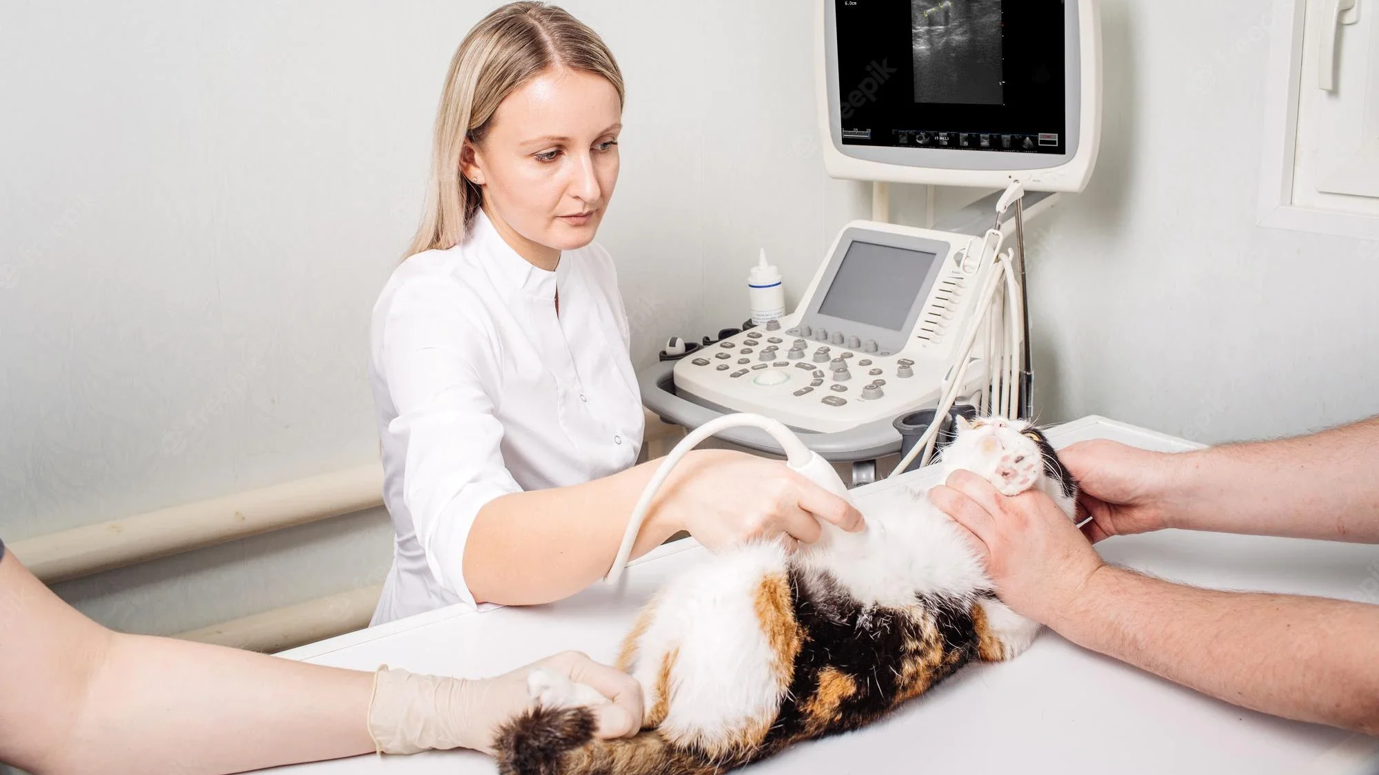 Machine portative d'ultrason d'utilisation animale