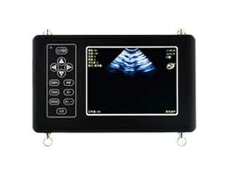 M56-N test test gravida ultrasound portabilis machinae veterinarii usus cum figura metallica