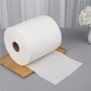 Коммерческое рулонное полотенце с белым тиснением