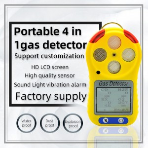 Compositum portatile gas detector