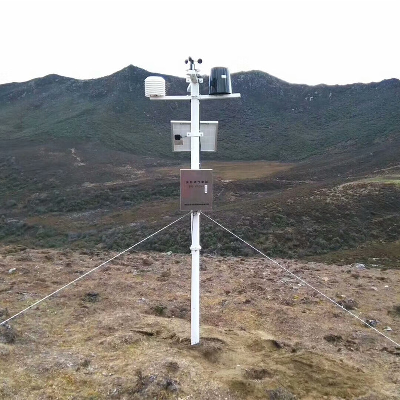 Ταχύτητα ανέμου διεύθυνση ανέμου PM θόρυβος βροχοπτώσεις μετεωρολογικός σταθμός παρακολούθησης