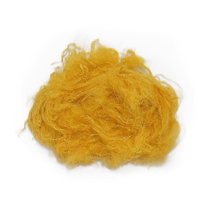 Värmebeständig och höghållfast polyimid hackad fiber