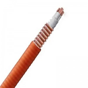 NG-A (BTLY) Cablu ignifug ignifug cu izolație minerală, extrudat continuu, învelit din aluminiu