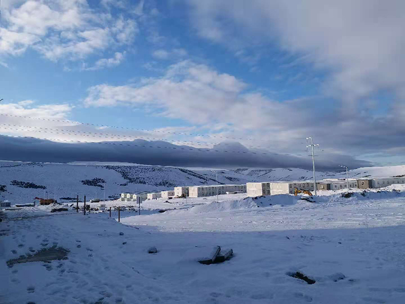 Campsite ntawm CC&LB Hydropower Station Project hauv Santa Cruz, Argentina (12)