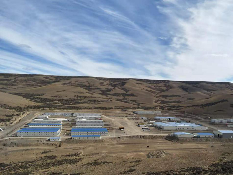 Campsite ntawm CC&LB Hydropower Station Project hauv Santa Cruz, Argentina (8)