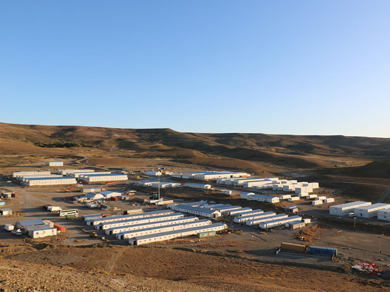 Santa Cruz, Argentinada CC&LB Su Elektrik Stansiyası Layihəsinin düşərgəsi (9)