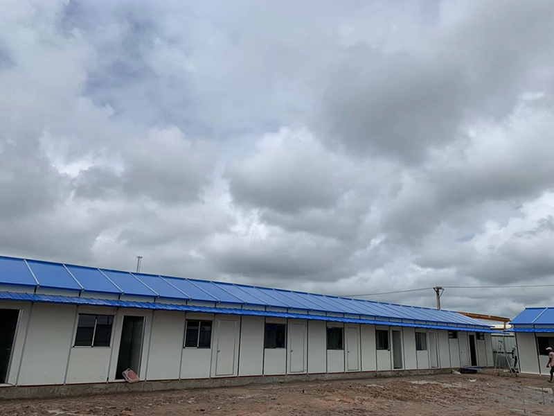 Kamupani a Chengdong Nigeria Rai Railway Electrification Bureau Camp Project (2)
