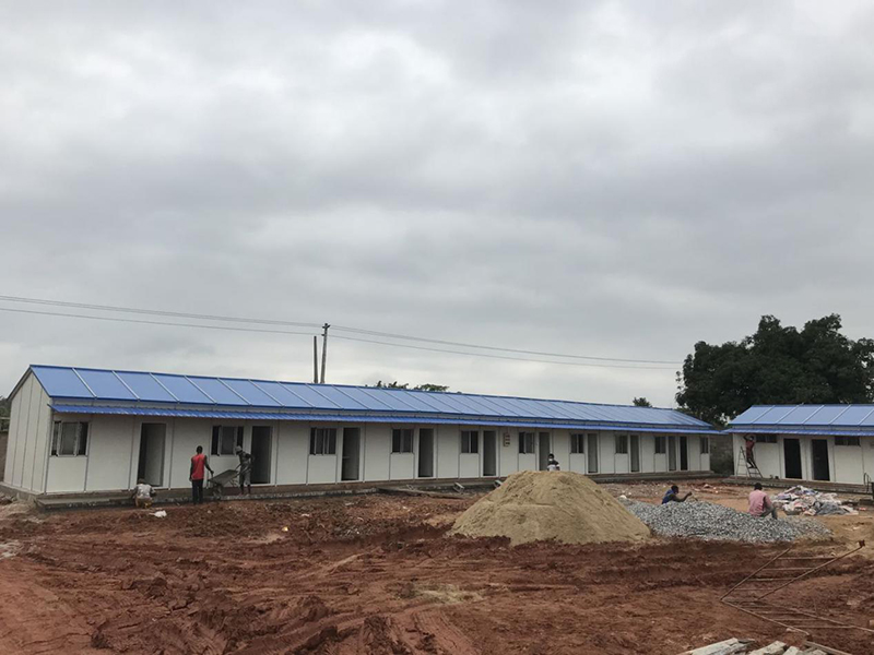 Chengdong Nigerijska podružnica China Railway North International & 12th Bureau Project Camp (3)