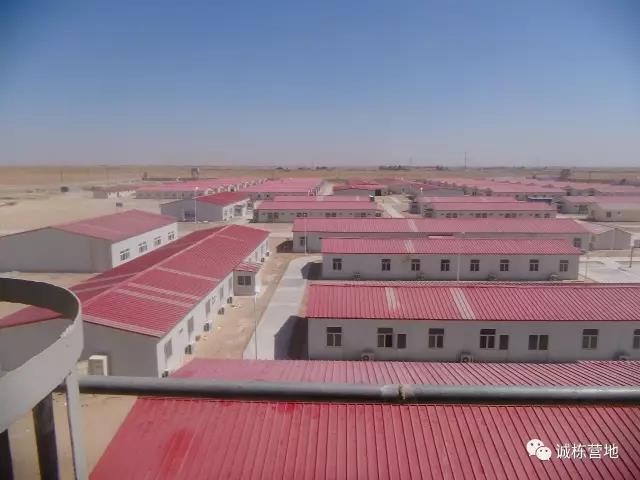 Projecte de campament de la central elèctrica sahariana iraquiana