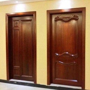 Fire Rated Metal Door, Aluminium Door en Wood Door foar Real Estate Permanent Homes