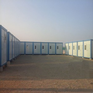 OEM China Factory Corrosion Resistant Prefab Flat Pack Modular Movable House Container