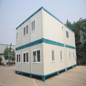 Hiinas valmistatud kvaliteetne laiendatav väike konteinermaja vannitoaga
