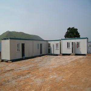 OEM China Factory Corrosion Resistant Prefab Flat Pack Modular Movable Container House