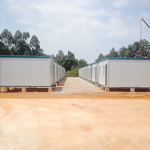 Hiinas valmistatud kvaliteetne laiendatav väike konteinermaja vannitoaga