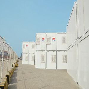 Qalîteya baş China 40FT Prefab Bolt Container House / Xaniyê Prefab