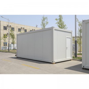 စက်ရုံအရင်းအမြစ် China Prefab Modular Toilets အဆင်သင့် ခေတ်မီကွန်တိန်နာလုံးချင်းအိမ်ရောင်းရန်