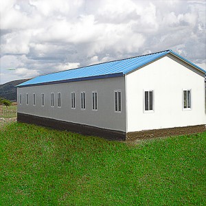 Hot-mivarotra Shina High Quality Steel Structure tantera-drano Prefabricated Building Mobile House / Prefab House