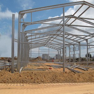 Ihoseyile yomzi-mveliso wase China Prefab Steel Structure Building for Warehouse