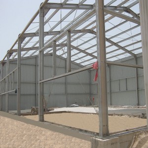 China Anti Corrosion Prefab Building Q345 Light Steel Structure Warehouse for Sale