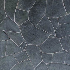Crne/zarđale pločice od škriljevca za podove / kultivisani kamen / krovne pločice