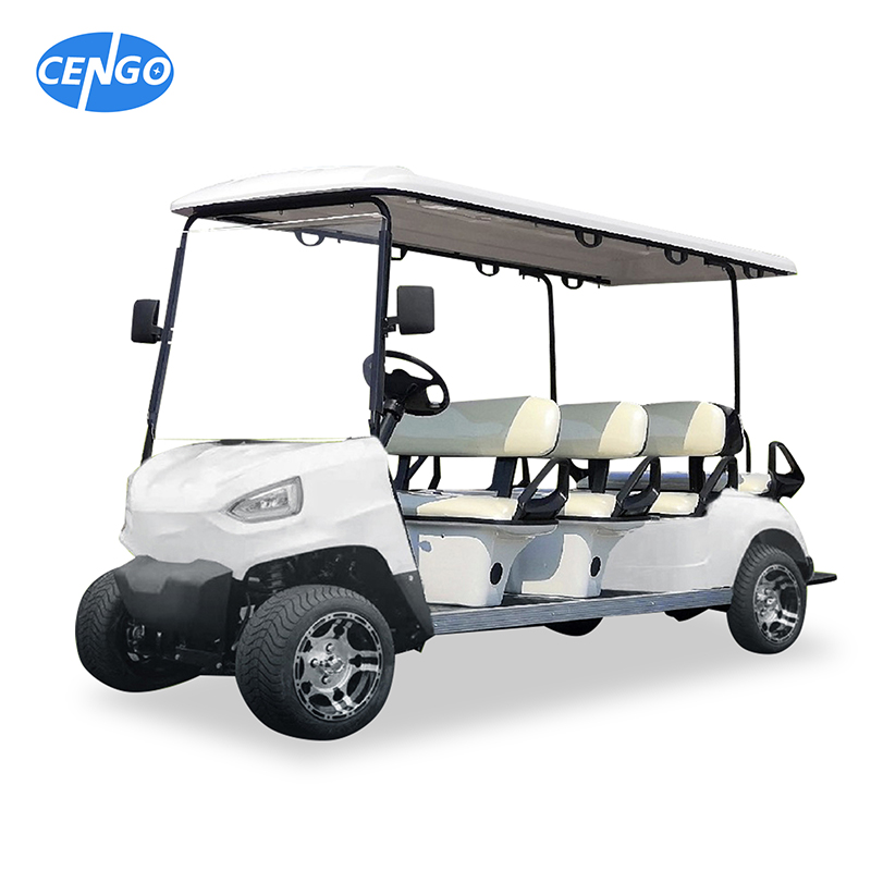 Elektrinis Golf Kart 8 vietų su 48V5kw kintamosios srovės varikliu