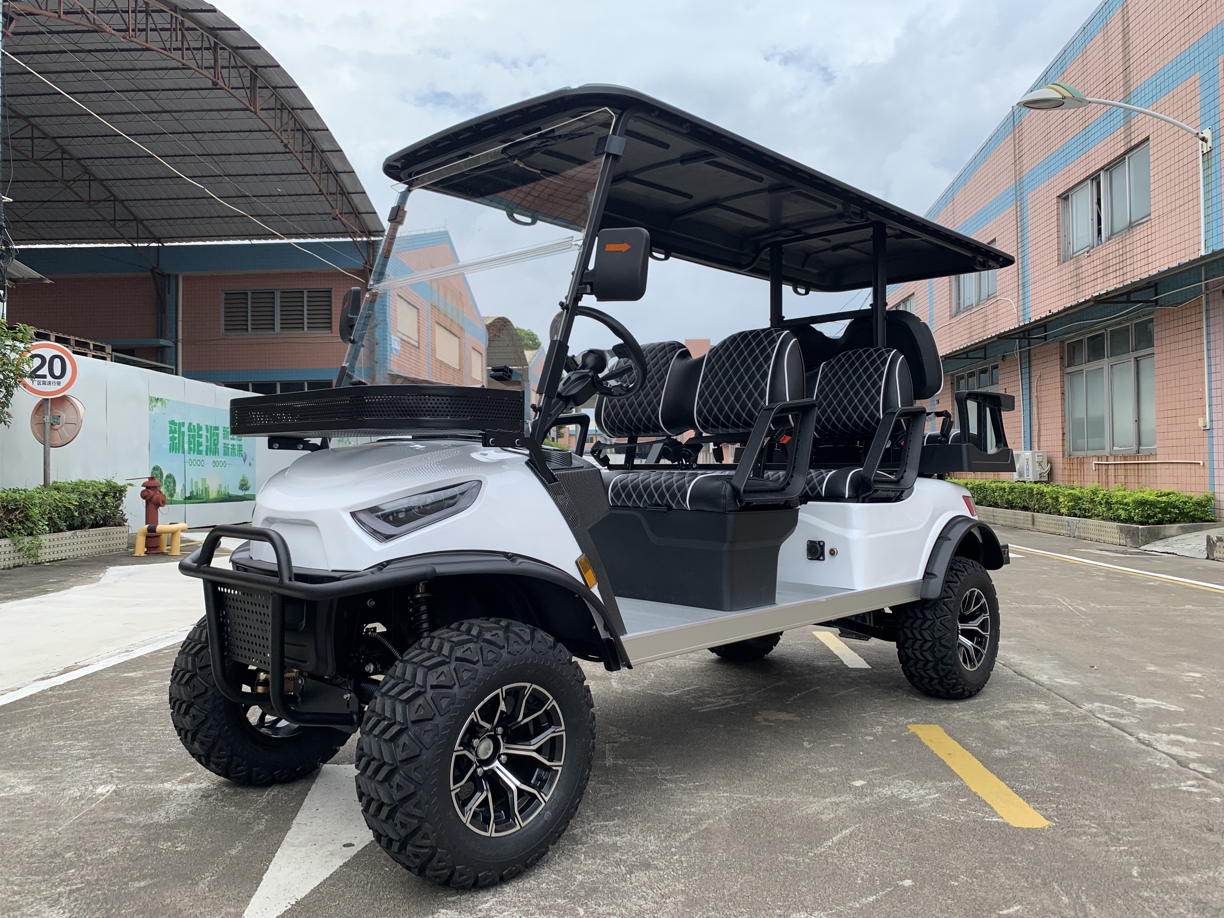 Lifted Golf Cart 6 Seats Off-road Golf Car Featured Image