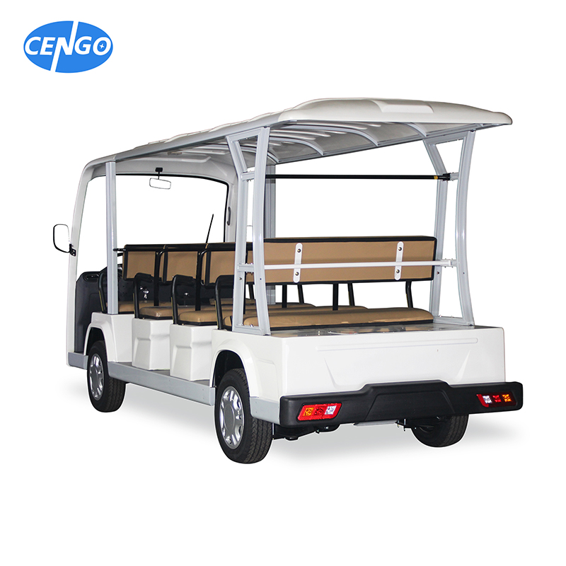 Tourist Sightseeing Bus 11 Passenger with High Configuration 7.5kw