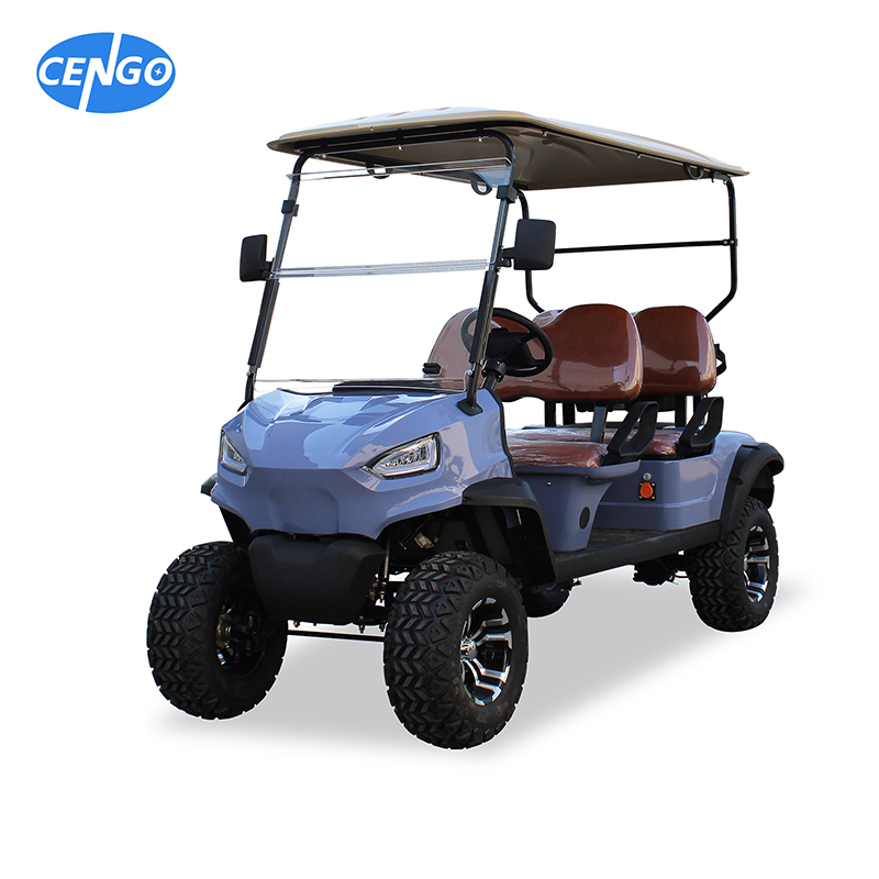 Elektrinis medžioklinis golfo vežimėlis su galingu 5 kW kintamosios srovės varikliu