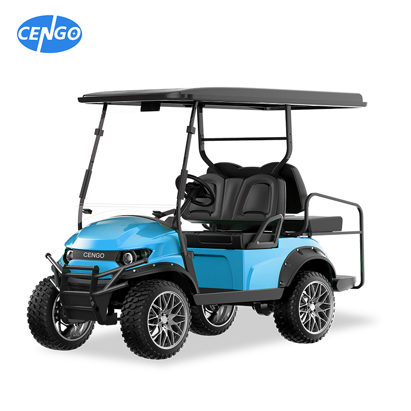 New Electric Golf Carts Lifted 4 Seats Off-road Hunter Cart
