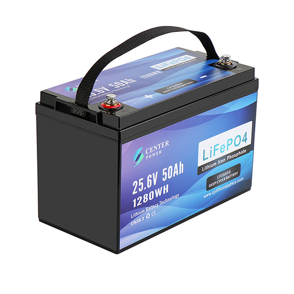 24V 50Ah LiFePO4 बैटरी