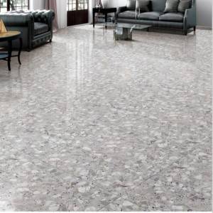 600×600 Terrazzo Look Ceramic Tiles with Color Spots Size