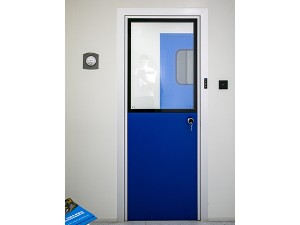 clean melamine resin panel door for medical industrial pharmaceutical rooms
