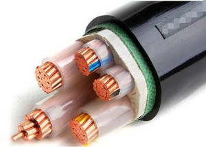 low or medium voltage overhead aerial bundled conductor aluminum ABC cable overhead cable