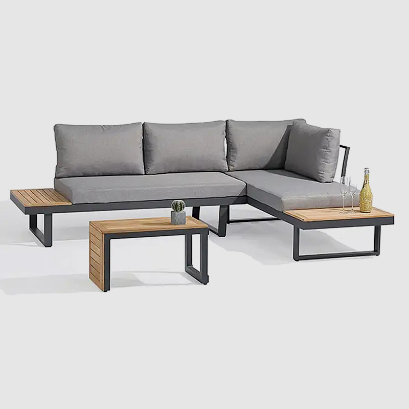 Outdoor-Sofa aus Aluminium